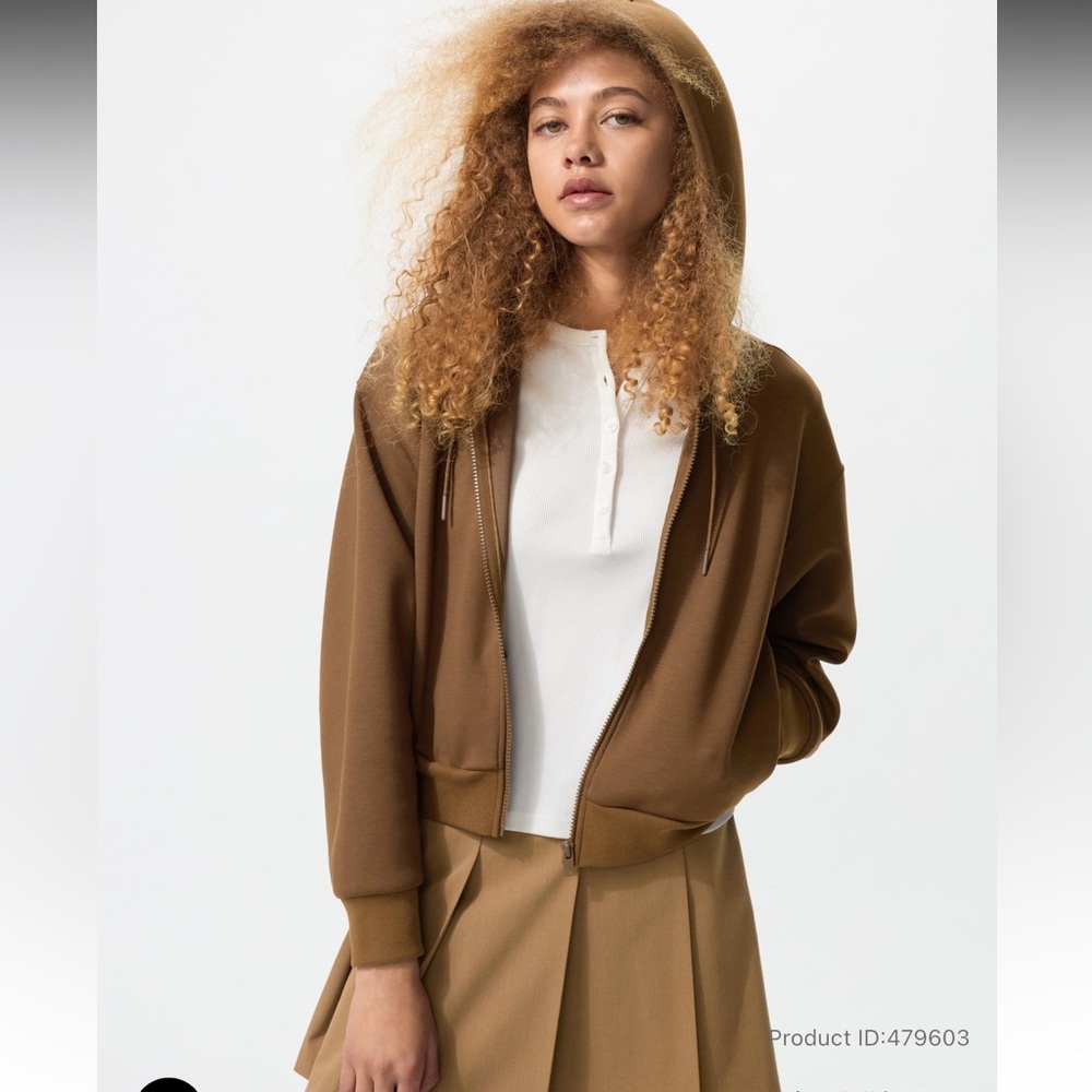 Uniqlo Dry Sweat Full-zip Hoodie